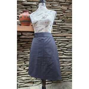 Size 0 J Crew Black Wool Skirt